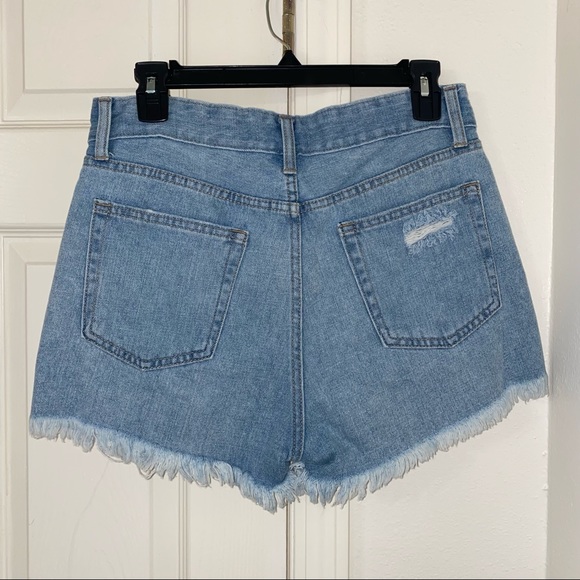 JBD Blue Denim Shorts - Picture 4 of 6